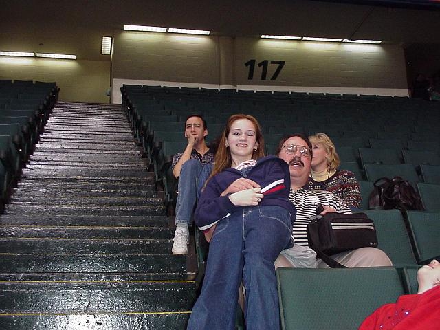 Gretchen and Marty Williams before the game.JPG